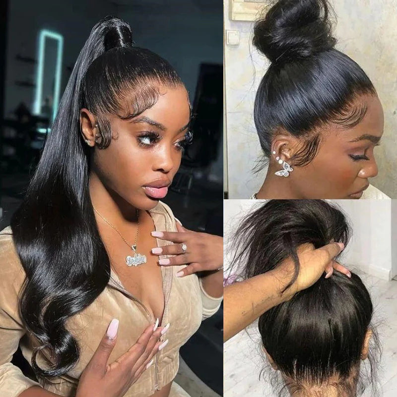 Straight Wear Go Wig Invisi Draw-strings Snug Fit 360 Pre-Cut Lace Wigs - Rafarada