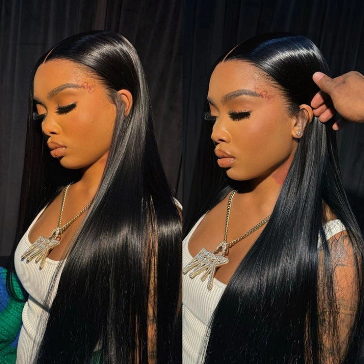 Straight Human Hair Wig 13x6 HD Lace Frontal Wig Virgin Human Hair Lace Front Wigs - Rafarada