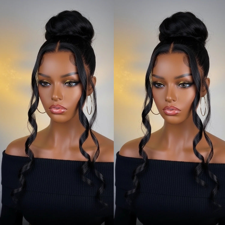 Invisi Draw-Strings 360 Full Lace Wig Body Wave Pre-Bleached Knots Glueless Wigs - Rafarada