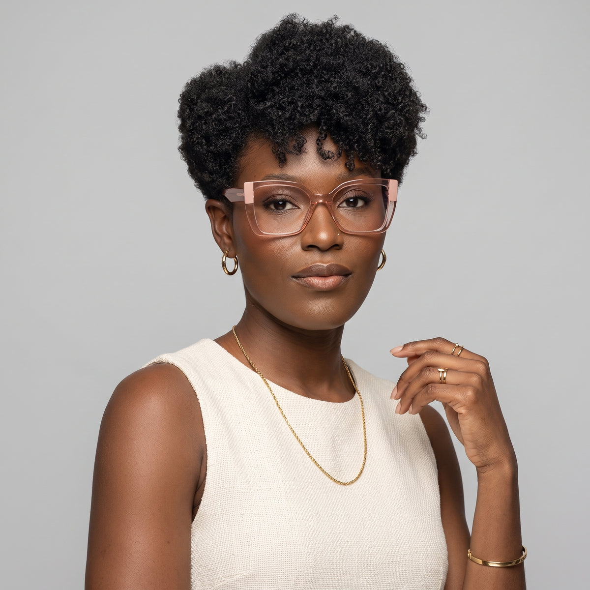 Natural Deep Coily Short Pixie Wig - Voluminous Afro Texture - Defined Kinky Curly Human Hair Jet Black Color - Rafarada