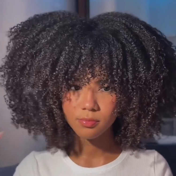 Afro Curly Twist Hair Wig Pre-plucked Short BOB Human Hair Wig HD Lace Front Wigs - Rafarada