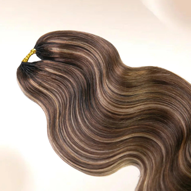 #4/27 Highlight Mix With Blend Color Body Wave Human Crochet Hair - Rafarada