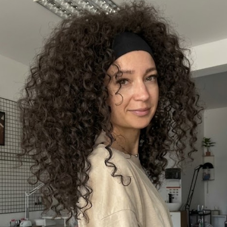 Natural Black Headband Wig - Voluminous Tight Coily Human Hair Texture - No Glue - Rafarada