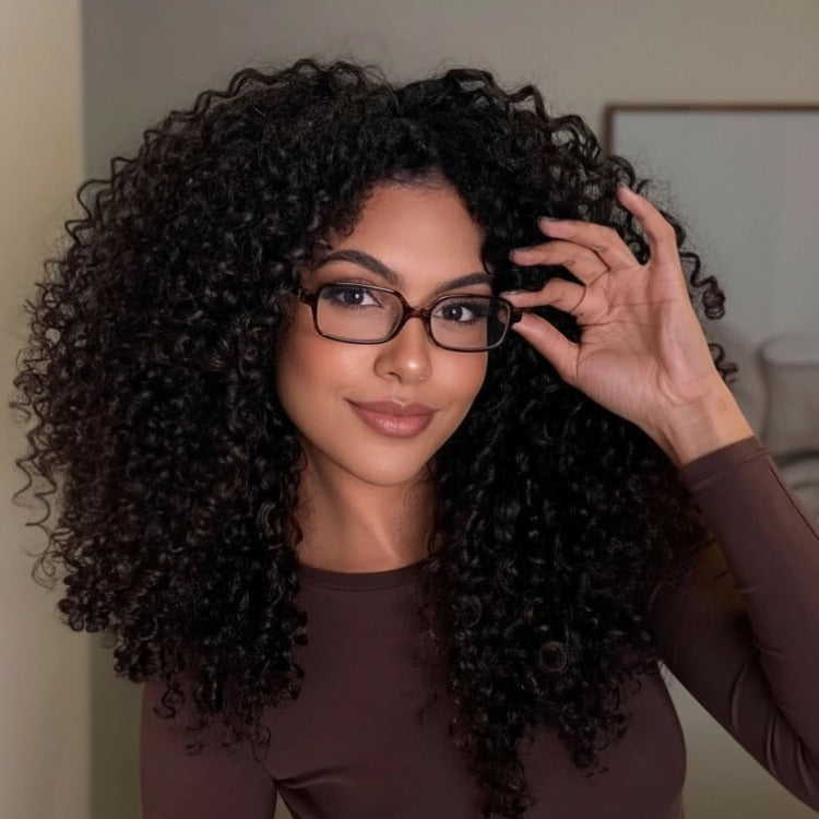 Pre-Looped Coily Curly Crochet Hair Single Pack / 3 Packs / 5 Packs Deal Soft & Full - Rafarada