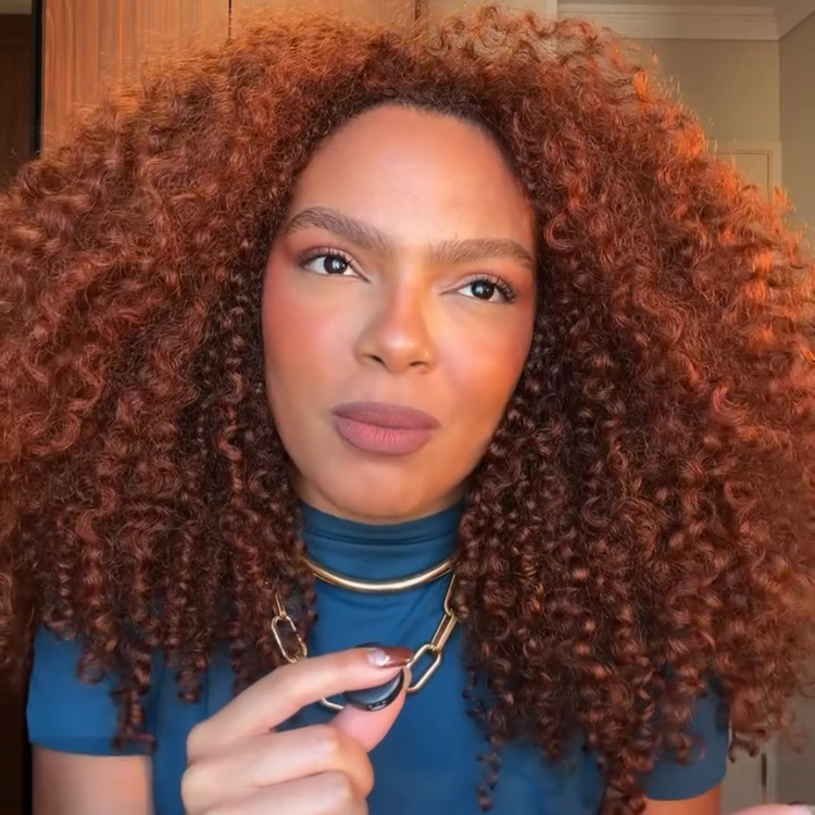 Copper Ginger Brown Kinky Curly Human Hair Wigs for Women Glueless HD Lace Front Wig Pre Plucked- Rafarada