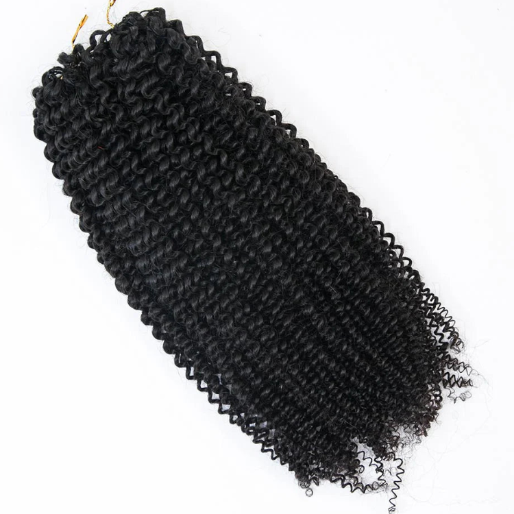 Curly Crochet Hair 100% Human Crochet Braids Extensions - Rafarada