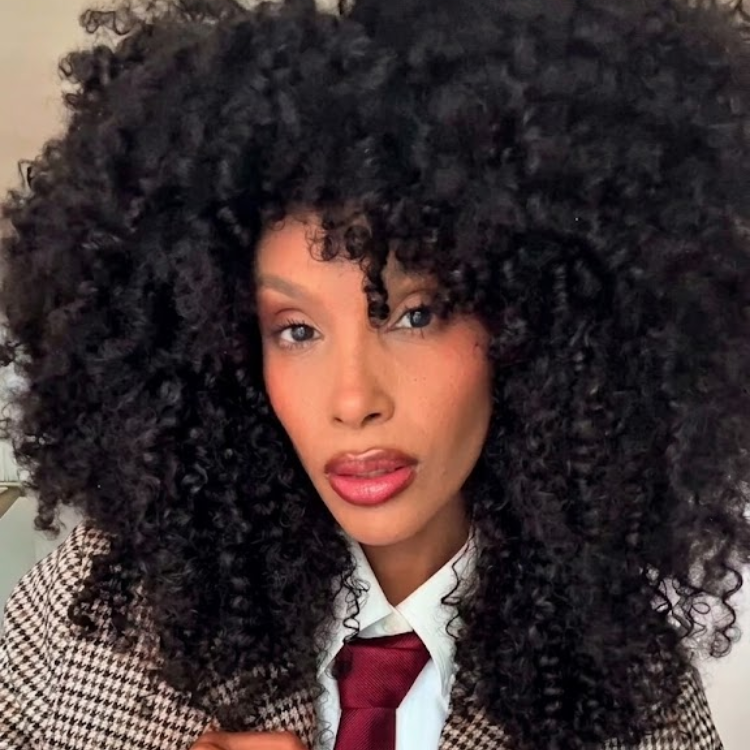 High-Volume Natural Black Afro Kinky Curly Human Hair Wig - Ultra-Bouncy Coily Spiral Curl Style with Natural Hairline- Rafarada