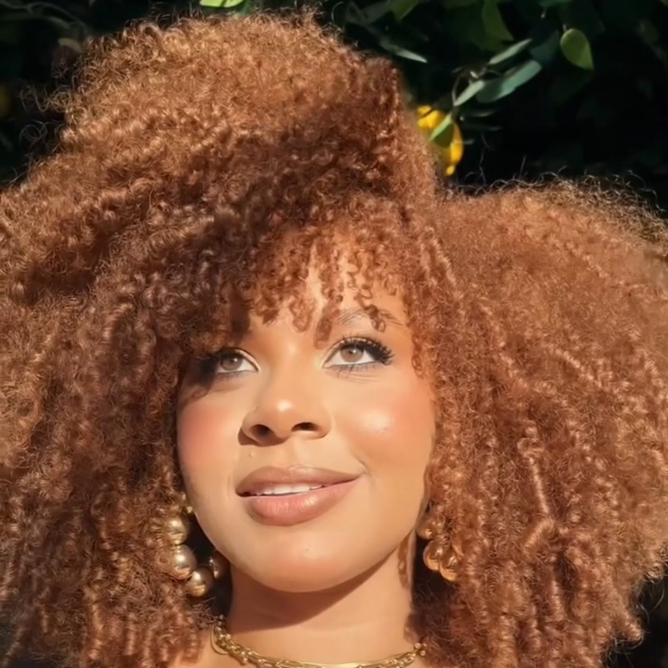 Caramel Brown Afro Kinky Curly Human Hair Wig 220% Density Coily Afro Bob Glueless 100% Human Hair Wigs for Women - Rafarada