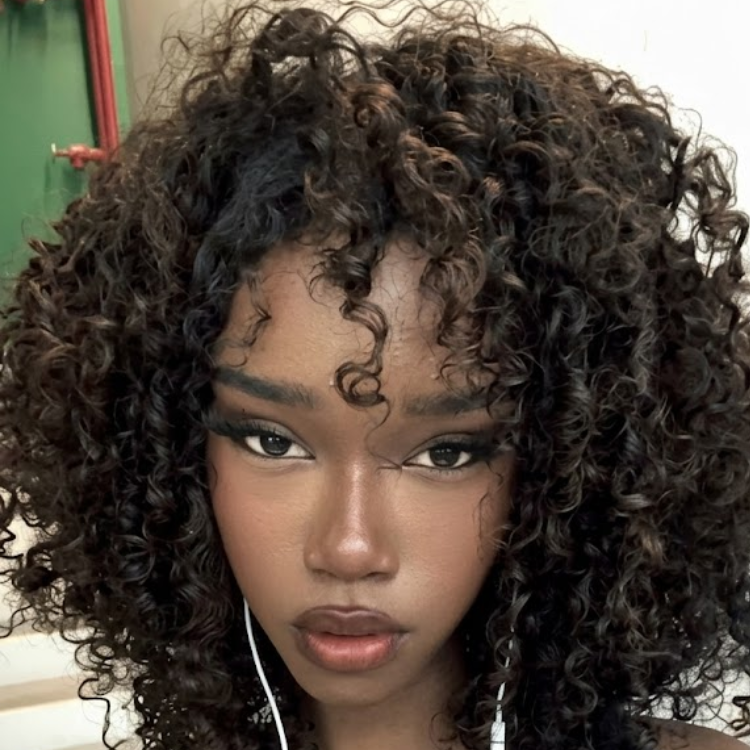 Black Kinky Curly Human Hair Wig with Bangs - Voluminous Glueless Coily Lace Wig - Rafarada