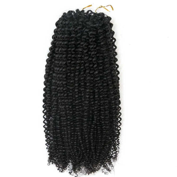 Kinky Curly Crochet Hair Crochet Human Braiding Extensions- Rafarada