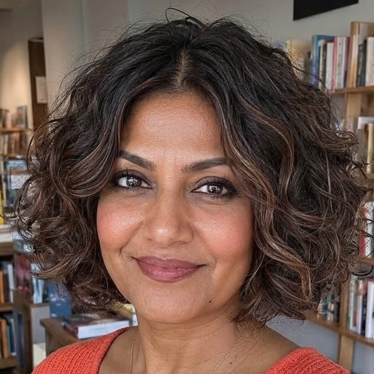 Natural Black 3C 4A Defined Spiral Ringlet Pixie Cut Human Hair Wig with Bangs - Glueless Wear & Go Short Curly Wig - Rafarada