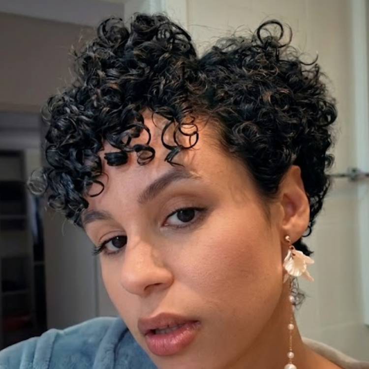 Short Pixie Cut Kinky Curly Coily Human Hair Wig Luxurious Glueless Full Lace Wig 100% Human Hair Free Parting Natural Color For Women - Rafarada