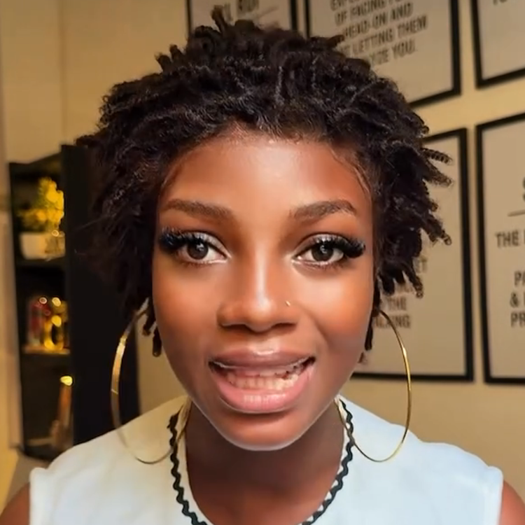 Short Pixie Cut Finger Coil Curls Human Hair Wig Glueless Full Lace Frontal 100% Brazilian Human Hair Free Parting Natural Black Color For Women - Rafarada