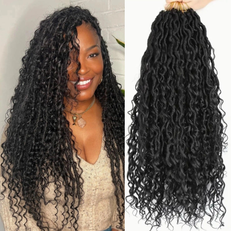 Curly Twist Crochet Twist Hair 100% Human Hair For Crochet Braids Hair - Rafarada