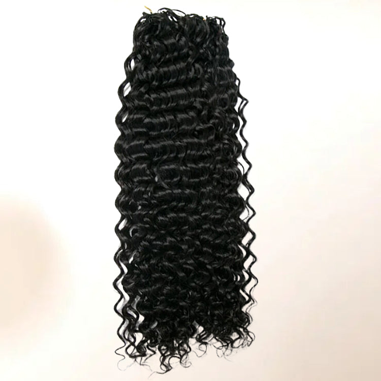 Water Wave Crochet Hair Extension 100% Human Crochet Extensions - Rafarada