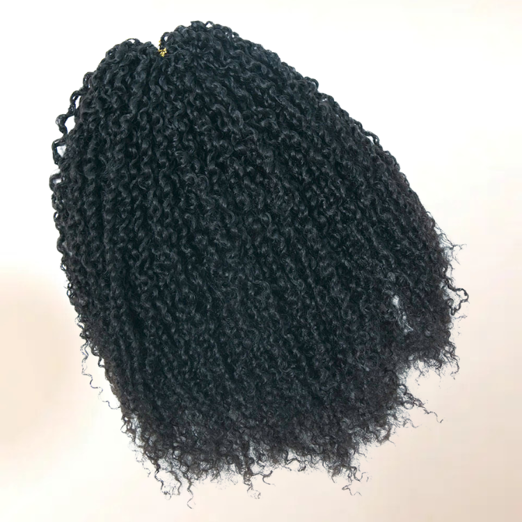 Yanky Twist Crochet Human Hair Extensions – 100% Human Hair - Rafarada