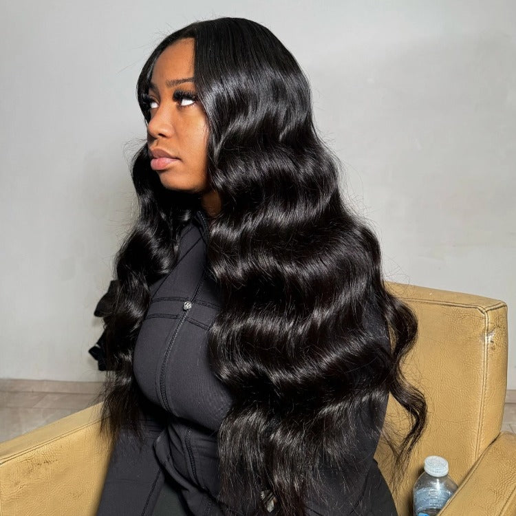 Body Wave Lace Front Wigs Pre Cut HD Lace Glueless Wig 220% Density For Woman - Rafarada