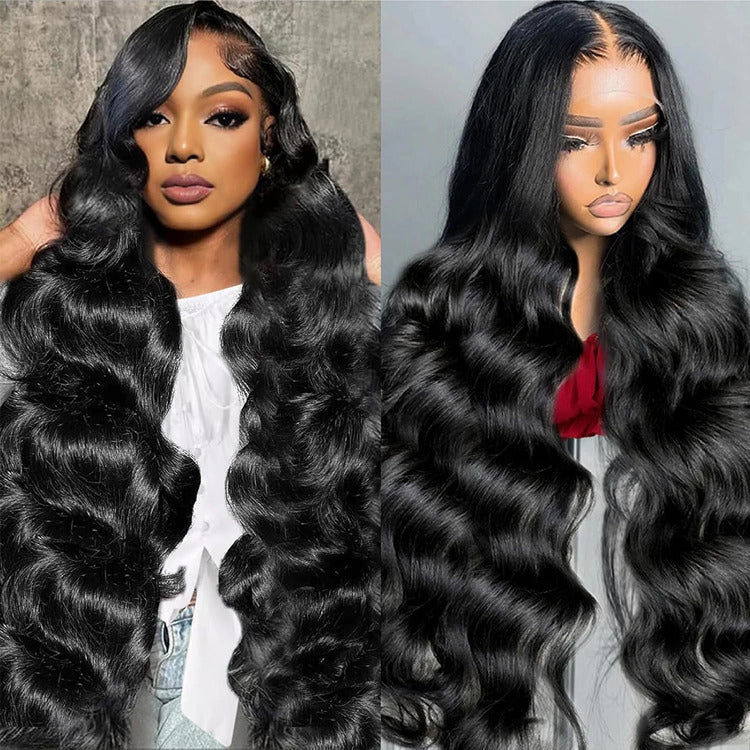 Body & Water Wave Wig Natural Color Wig Collection 100% Human Hair - Rafaradahair