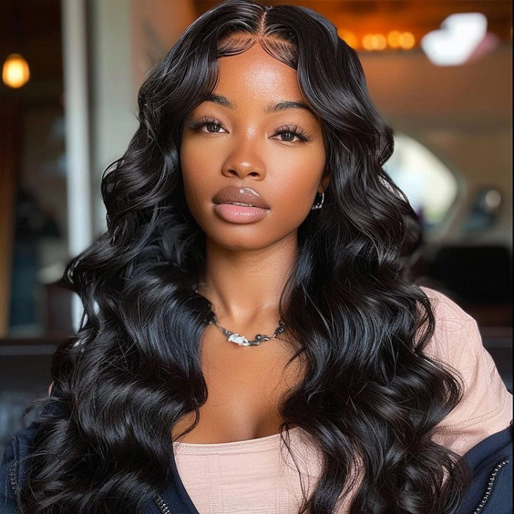 Body Wave Human Hair Wigs HD Lace Pre-Plucked Pre-Bleached 13x6 Lace Front Wigs - Rafarada