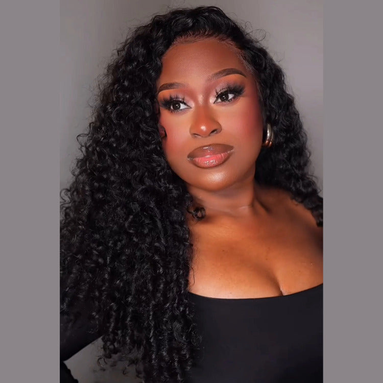 Raw Burmese Curly Human Hair Wear Go Wig HD Lace Glueless Wig- Rafarada