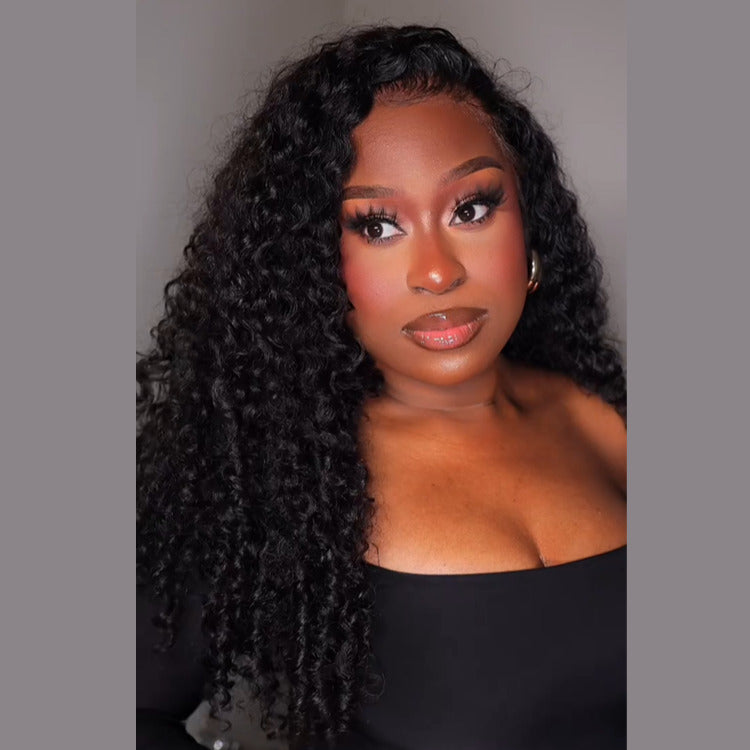 Raw Burmese Curly Human Hair Wear Go Wig HD Lace Glueless Wig- Rafarada