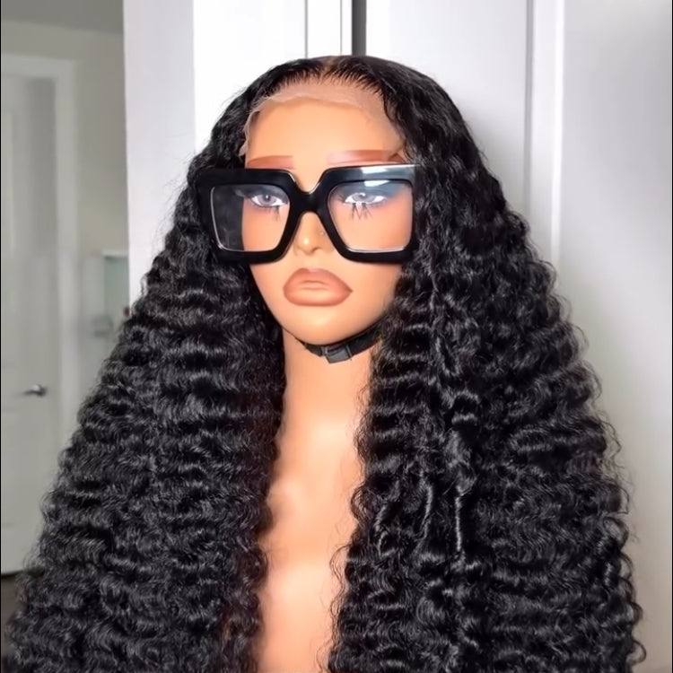 Burmese Curly Hair 100% Virgin Human Hair Wig Pre-Plucked For Women - Rafarada