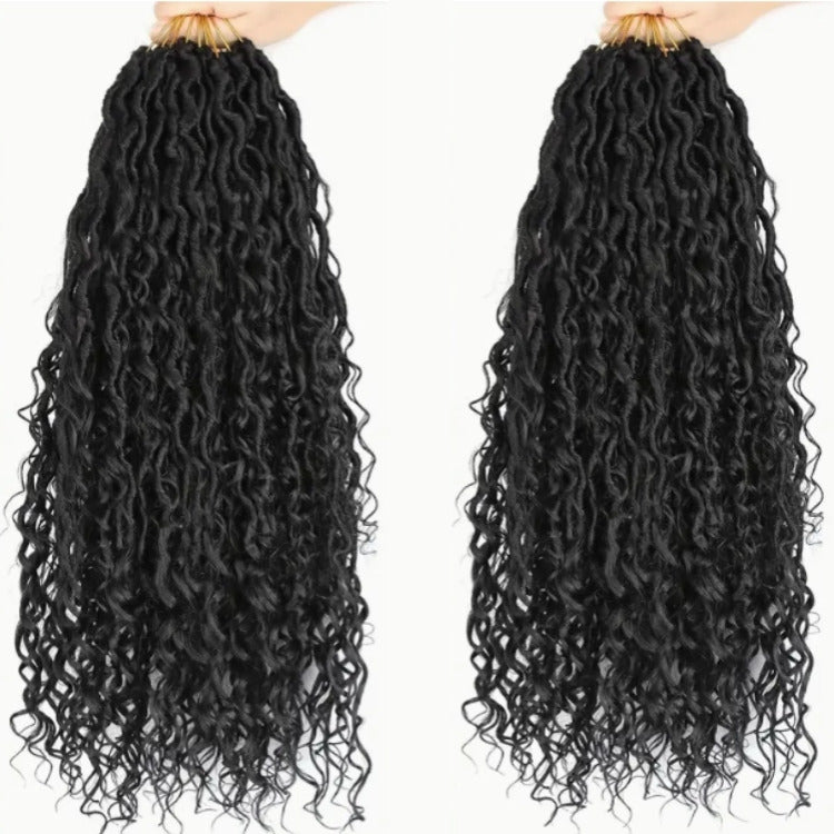 Curly Twist Crochet Twist Hair 100% Human Hair For Crochet Braids Hair - Rafarada