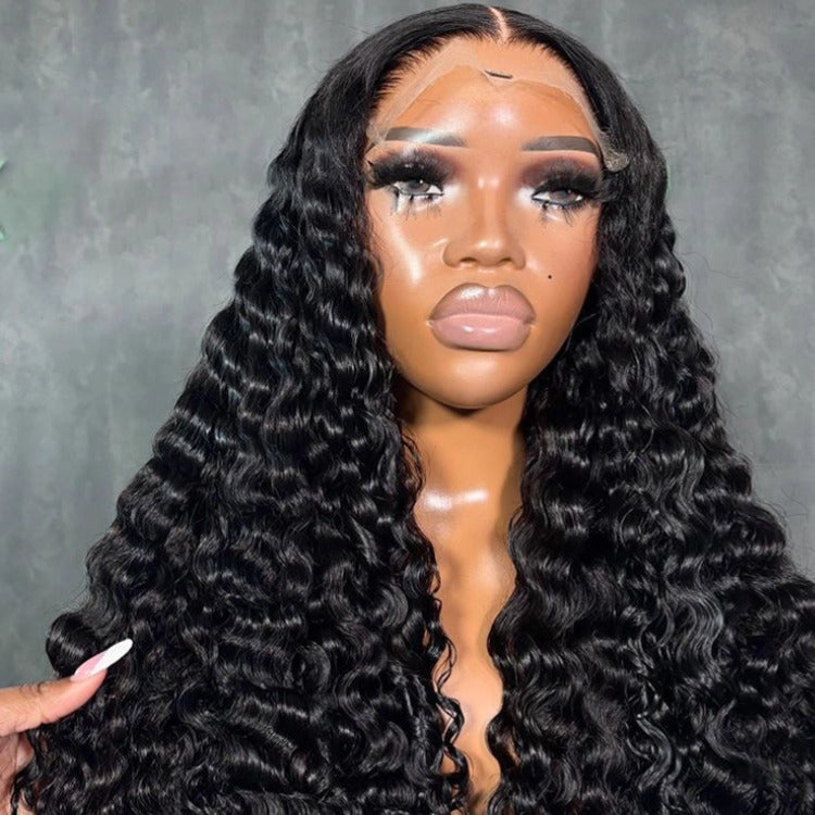 Deep Wave Wear Go Glueless Wig Bleached Knots Pre-cut 13x6 HD Lace Wig - Rafarada