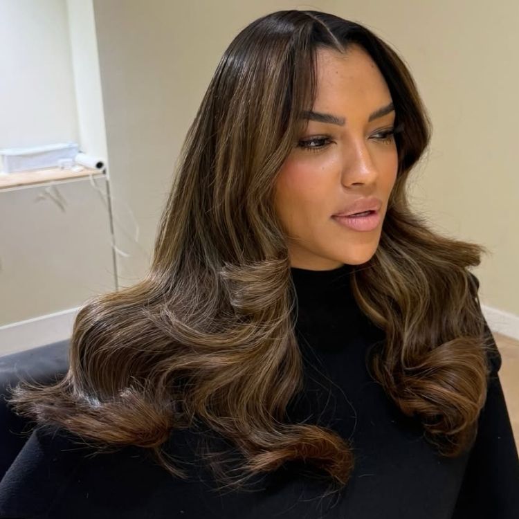 Body Wave Wig HD Lace Front Human Hair Highlight Color Wig - Rafarada