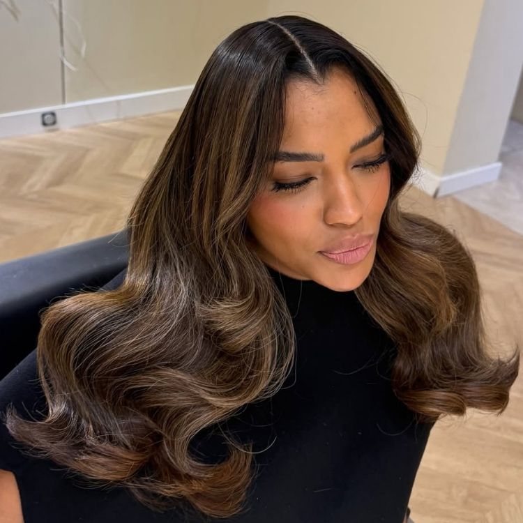 Body Wave Wig HD Lace Front Human Hair Highlight Color Wig - Rafarada