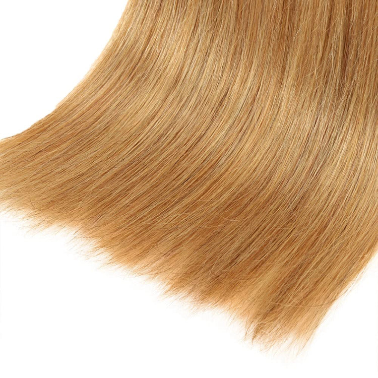 10A Grade Straight Hair Bundles Honey Blonde Color 100% Human Hair Extensions- Rafarada