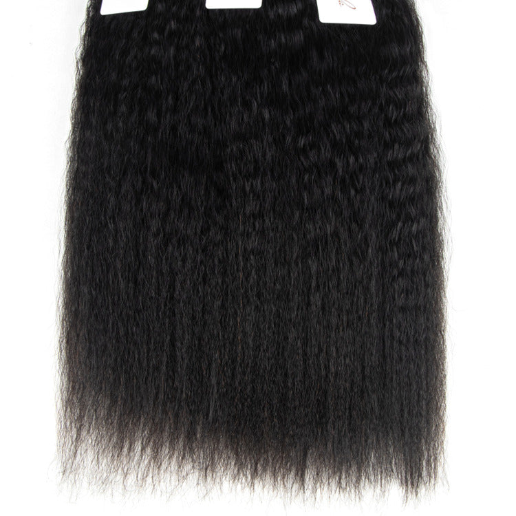 Kinky Straight Bundles 100% Human Virgin Hair Unprocessed Hair -Rafarada