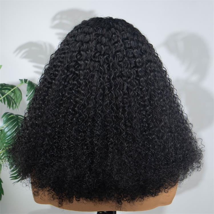 Kinky Curly Wear Go Wigs HD Lace Pre Cut Lace Frontal 100% Glueless Wigs- Rafarada