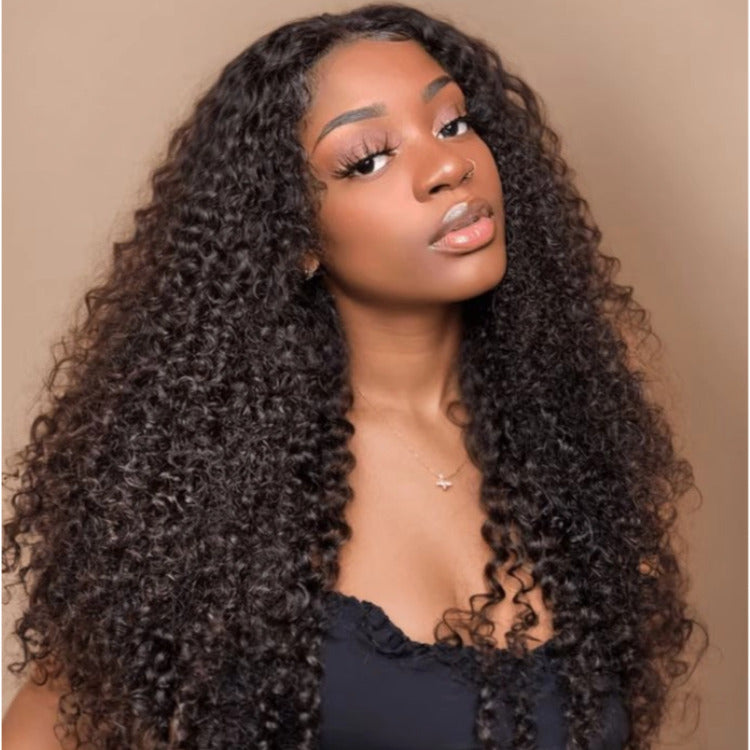 Wear Go Wigs Kinky Curly Wig Pre Cut 13x6 HD Lace Glueless Human Hair Wigs- Rafarada