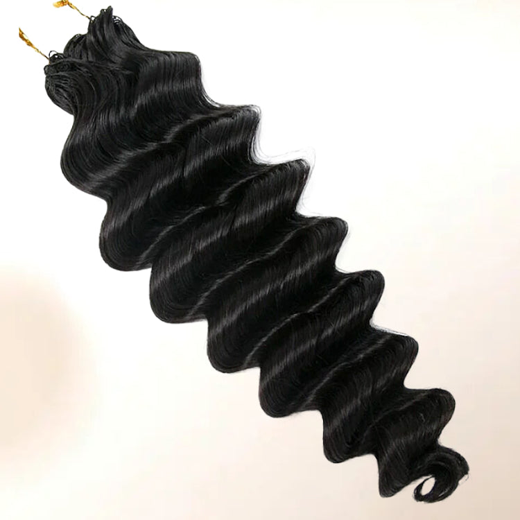 Crochet Hair Extension Loose Deep Wave 100% Human Crochet Extensions - Rafarada