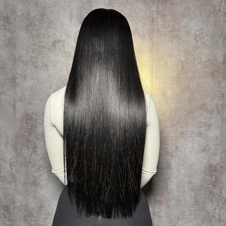 Natural Color Wig Collection 100% Human Hair Straight & Curl Wig - Rafaradahair