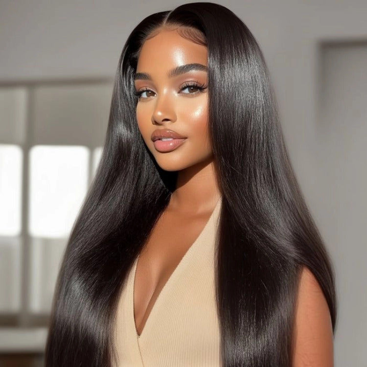 Straight Human Hair Wig 13x6 HD Lace Frontal Wig Virgin Human Hair Lace Front Wigs - Rafarada