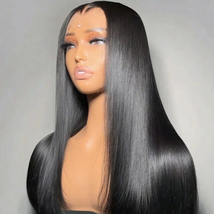Straight Human Hair Glueless Lace Front Wigs 6x4/13x4 HD Transparent Lace Frontal Wig- Rafarada